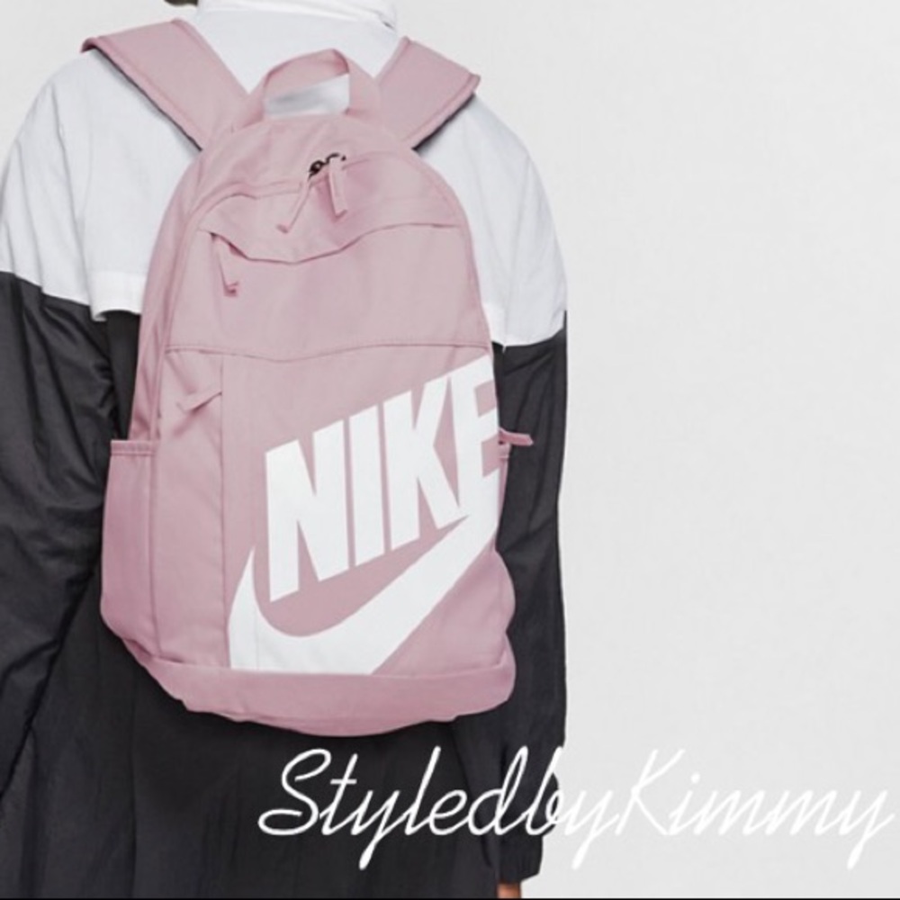🌸 NIKE Backpack School Gym Bag NWT Baby Pink - Picture 11 of 11